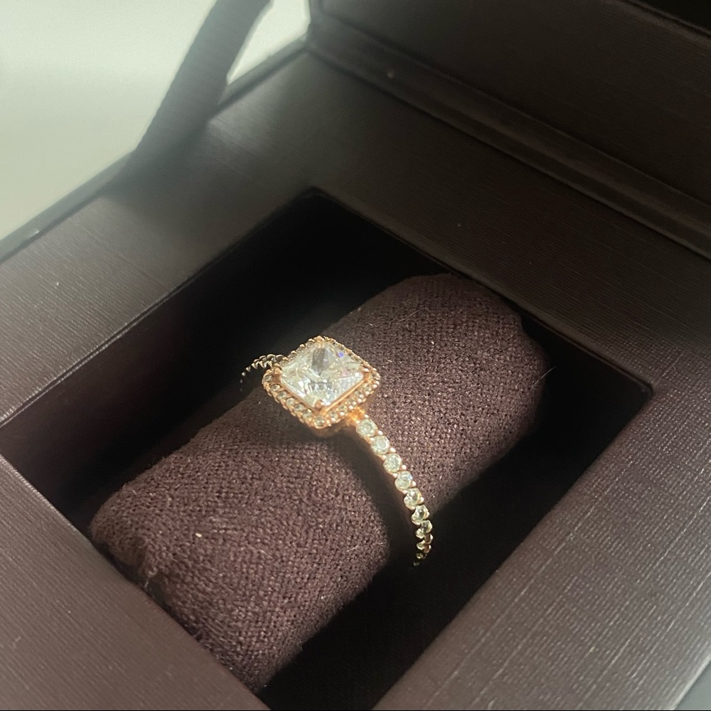 Pandora Square Rose Gold ring